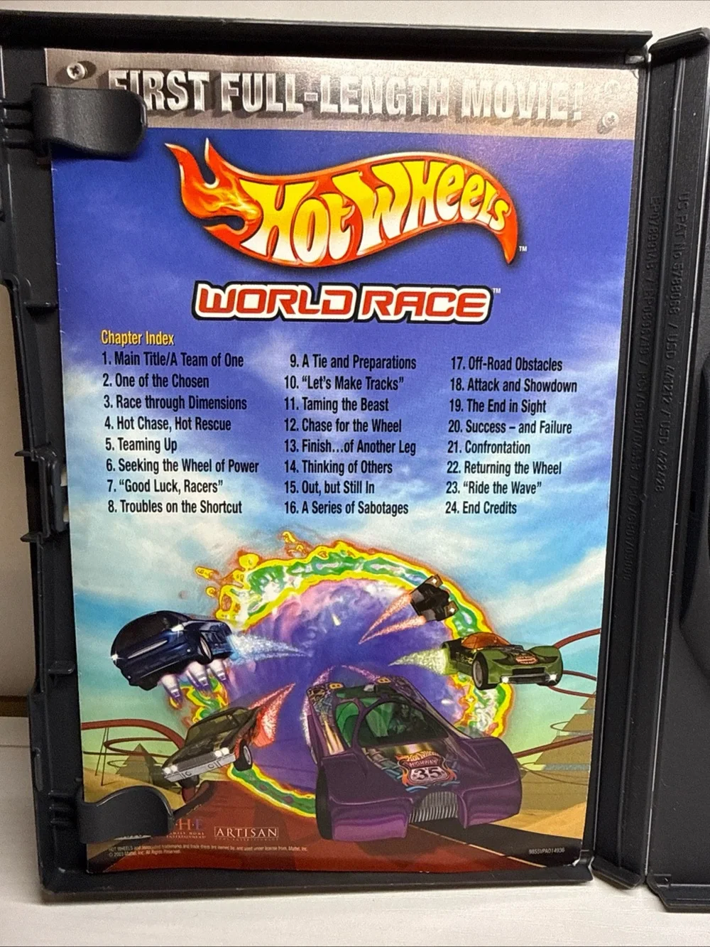Hot Wheels World Race DVD Movie